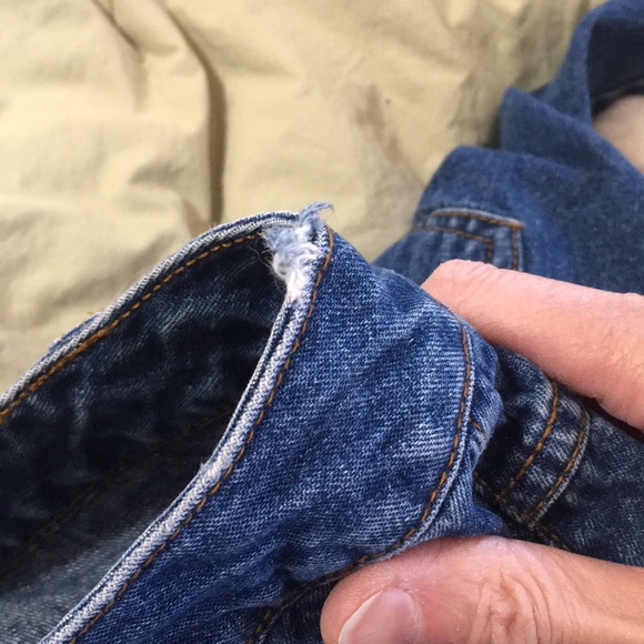 Faded Glory Crop embroidered jeans EUC - Picture 5 of 5